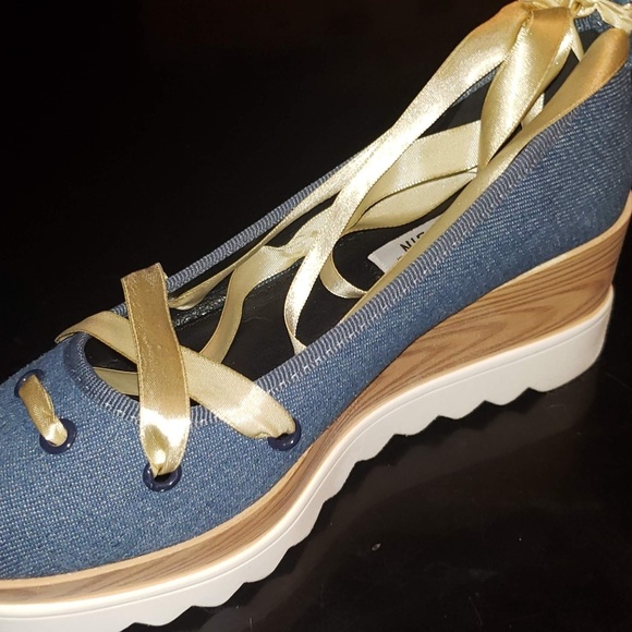 Beautiful lace up sandals platform block - Picture 1 of 5